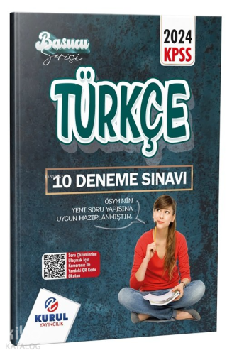 Kurul Yayıncılık 2024 KPSS Başucu Serisi Türkçe Çözümlü 10 Deneme Sına