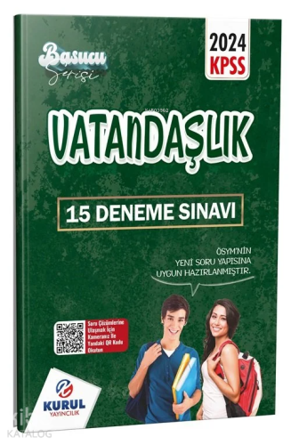Kurul Yayıncılık KPSS Başucu Serisi Vatandaşlık Çözümlü 15 Deneme Sına