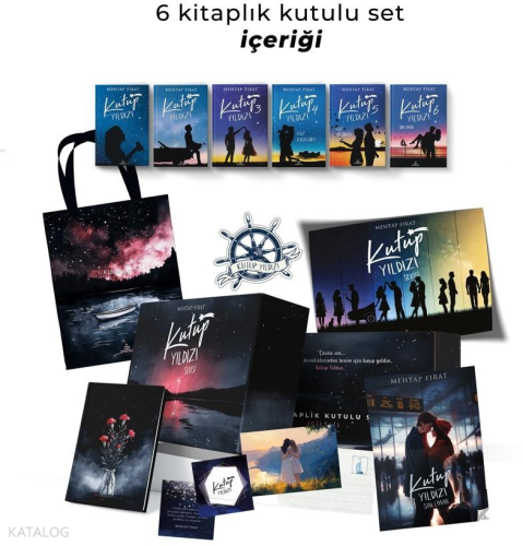 Kutup Yıldızı Serisi (6 Kitaplık Hediyeli Kutu - Ciltli)