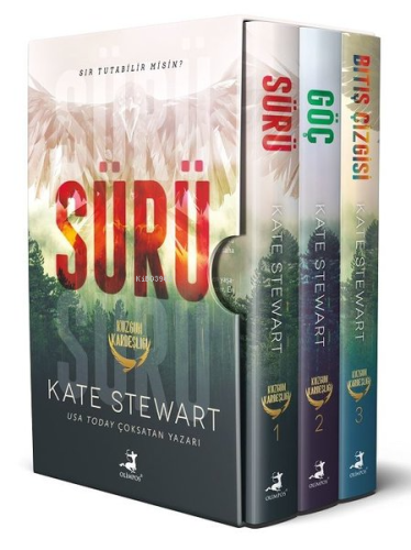 Kuzgun Kardeşliği Serisi Seti - 3 Kitap Takım - Kutulu - Kitapiks.com