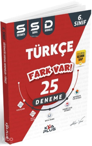 KVA Yayınları 6. Sınıf Türkçe Fark Var 25 Deneme
