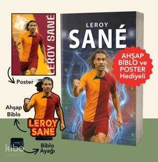 Leroy Sane - Ahşap Biblo ve Poster Hediyeli