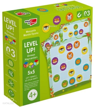 Level Up! 3 - Orman Hayvanları Sudoku