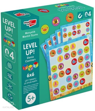 Level Up! 4 - Deniz Canlıları Sudoku