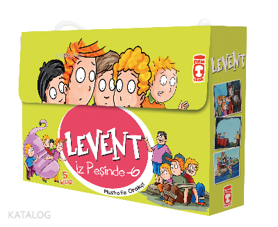 Levent İz Peşinde 6 Set (5 Kitap)