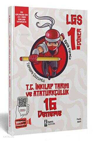 LGS 1. Dönem İnkılap Tarihi 16 Branş Deneme