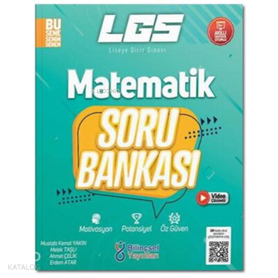 LGS 8. Sınıf Matematik Soru Bankası 2022 Bilinçsel Yayınları