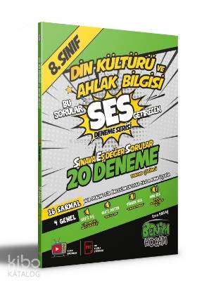 LGS 8. Sınıf SES Serisi Din Kültürü ve Ahlak Bilgisi 20 Deneme