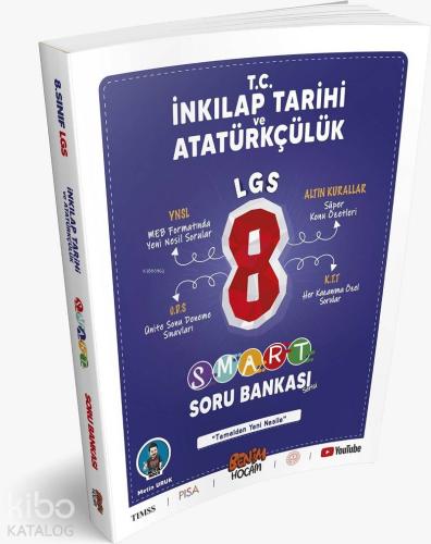 LGS 8.Sınıf Smart Serisi TC. İnkılap Tarihi ve Atatürkçülük Soru Bankası Benim Hocam Yayınları