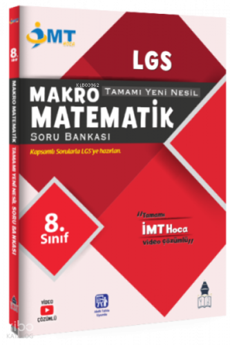 LGS Makro Matematik Tamamı Yeni Nesil Soru Bankası