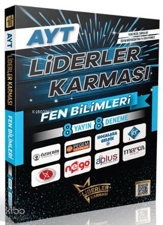 Liderler Karması AYT Fen Bilimleri Denemeleri - 8 Yayın 8 Deneme