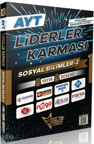 Liderler Karması Ayt Sosyal Bilimler 2 Denemeleri - 8 Yayın 8 Deneme
