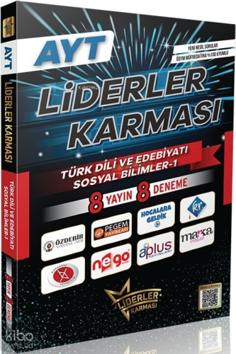 Liderler Karması Ayt Türk Dili Ve Edebiyatı-Sosyal-1 Denemeleri - 8 Yayın 8 Deneme