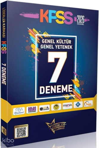 Liderler Karması KPSS Lisans Genel Yetenek-Genel Kültür 7 Deneme