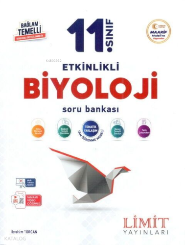 Limit 11.Sınıf Biyoloji Soru Bankası