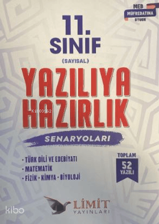 Limit 11. Sınıf Sayısal Yazılıya Hazırlık Senaryoları