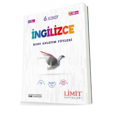 Limit 6.Sınıf İngilizce Konu Bitirme Föyü