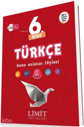 Limit 6. Sınıf Türkçe Konu Anlatım Föyleri