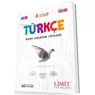 Limit 6.Sınıf Türkçe Konu Bitirme Föyü