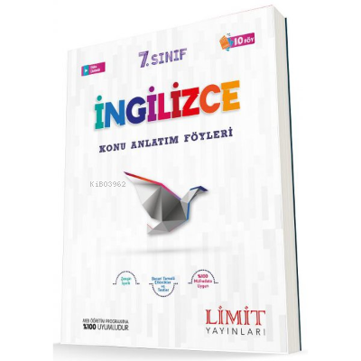 Limit 7.Sınıf İngilizce Konu Bitirme Föyü