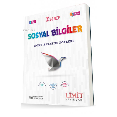 Limit 7.Sınıf Sosyal Bilgiler Konu Bitirme Föyü