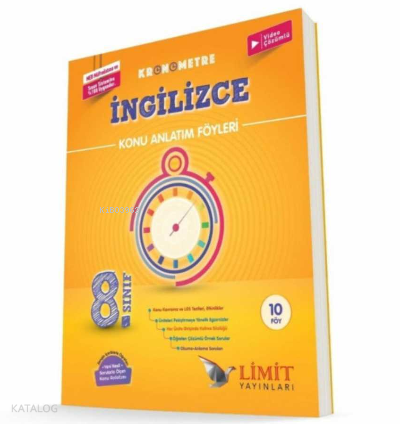 Limit 8.Sınıf Kronometre İngilizce Konu Bitirme Föyü