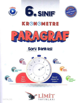 Limit Yayınları 6. Sınıf Paragraf Soru Bankası