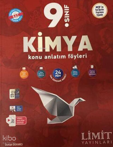 Limit Yayınları 9. Sınıf Kimya Konu Anlatım Föyleri