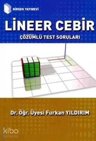 Lineer Cebir Çözümlü Test Soruları