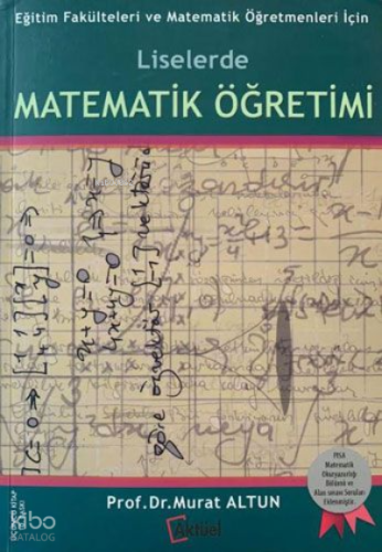 Liselerde Matematik Öğretimi Murat Altun