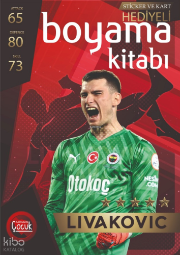 Livakovic - Sticker ve Kart Hediyeli Boyama Kitabı