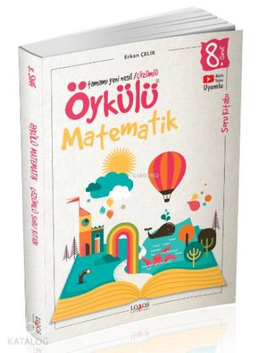 Lodos Yayınları 8. Sınıf Öykülü Matematik Çözümlü Soru Kitabı Lodos