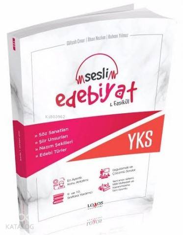 Lodos Yayınları YKS Sesli Edebiyat Geniş Konu Anlatımlı Yeni Nesil Sor
