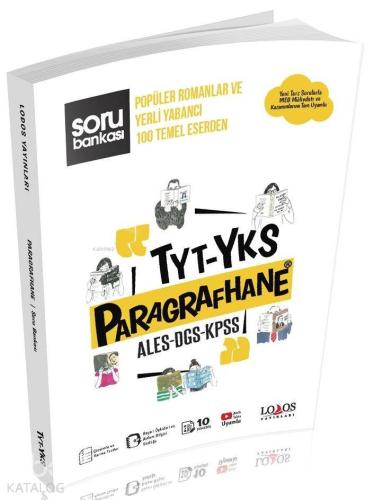 Lodos Yayınları YKS TYT KPSS DGS ALES Paragrafhane Özet Konu Anlatımlı