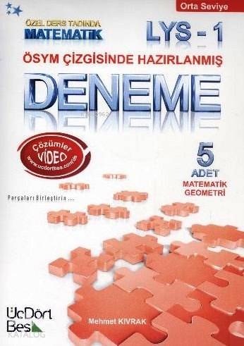 LYS-1 Deneme Matematik - Geometri Orta Seviye 5 Deneme; ÖSYM Çizgisind