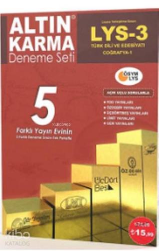 LYS 3 Türk Dili ve Edebiyatı Coğrafya 1 5 Farklı Yayın 5 Deneme