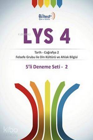 LYS 4 Tarih - Coğrafya 2 - Felsefe Din Kültürü ve A.B. 5'li Deneme Seti 2