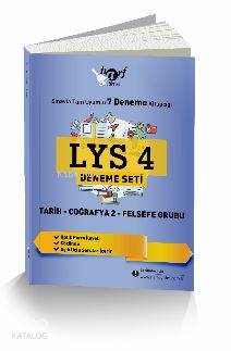 LYS 4 Tarih - Coğrafya 2 - Felsefe Grubu Deneme Seti; Sınavla Tam Uyum