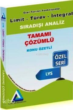  LYS Limit Türev İntegral Tamamı Çözümlü Konu Özetli