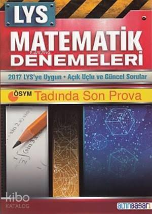 LYS Matematik Denemeleri (ÖSYM Tadında 12x80 Deneme)