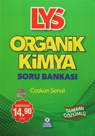 LYS Organik Kimya Tamamı Çözümlü Soru Bankası - Kitapiks.com
