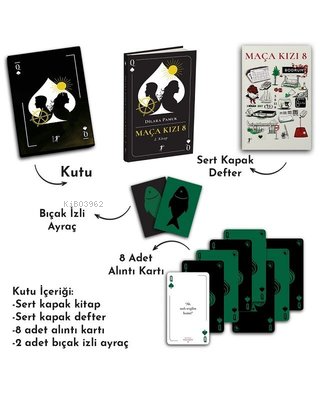 Maça Kızı 8 - 2.Kitap Seti - Kutulu - Kitapiks.com