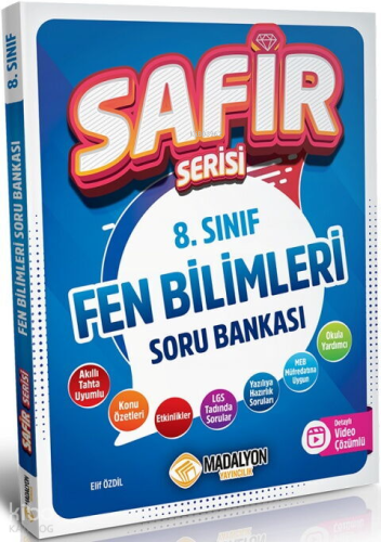 Madalyon 8.Sınıf Safir Fen Bilimleri Soru Bankası