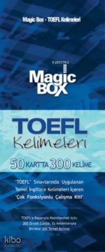 Magic Box TOEFL Kelimeleri; 50 Kartta 300 Kelime