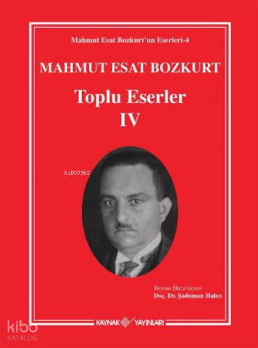 Mahmut Esat Bozkurt Toplu Eserler - IV (Ciltli)
