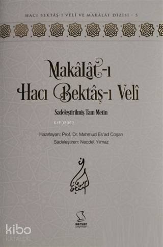 Makalat-ı Hacı Bektaş-ı Veli (Sadeleştirilmiş Tam Metin) - Kitapiks.co