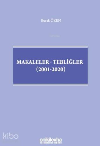 Makaleler-Tebliğler (2001-2020)