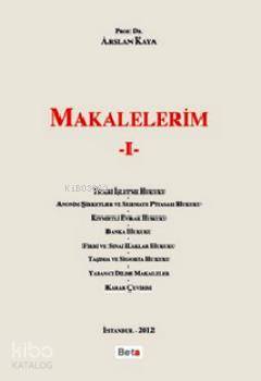 Makalelerim I