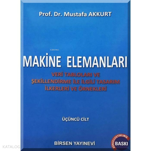 Makine Elemanları 3