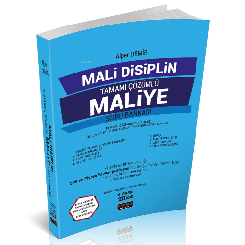 Mali Disiplin Maliye Soru Bankası - Kitapiks.com